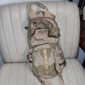 CamelBak Camo Hydration Backpack in Tan and Brown